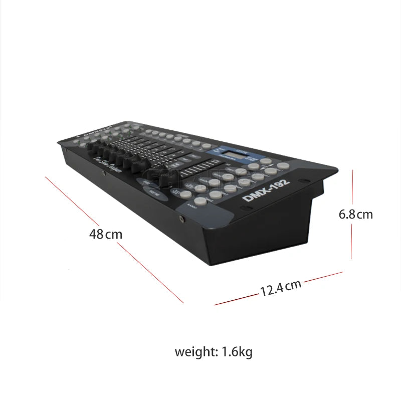 DMX512 Stage Light DMX Controller Console DMX 192 Controller for  Led Par Moving Head Stage Party DJ Light DMX Disco Equipment