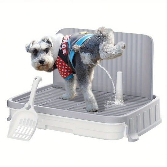 Dog Litter Indoor Potty Tray With Protection Wall No Leak