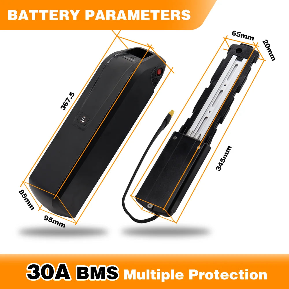 Cheterdoli 36V 48V Liion Ebike Battery 10 to 20Ah