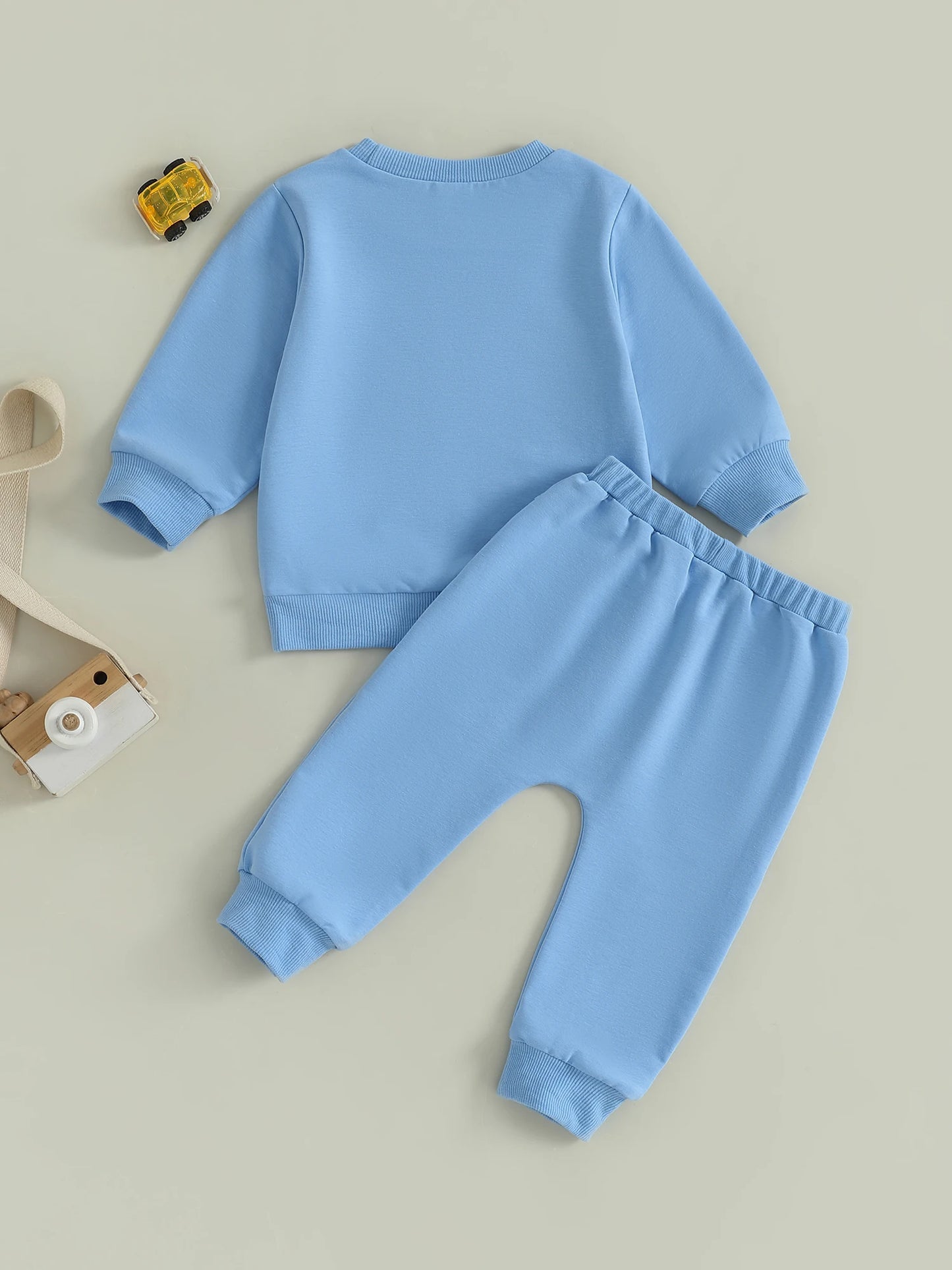 Dinosaur Print Toddler Winter Hoodie and Jogger Set