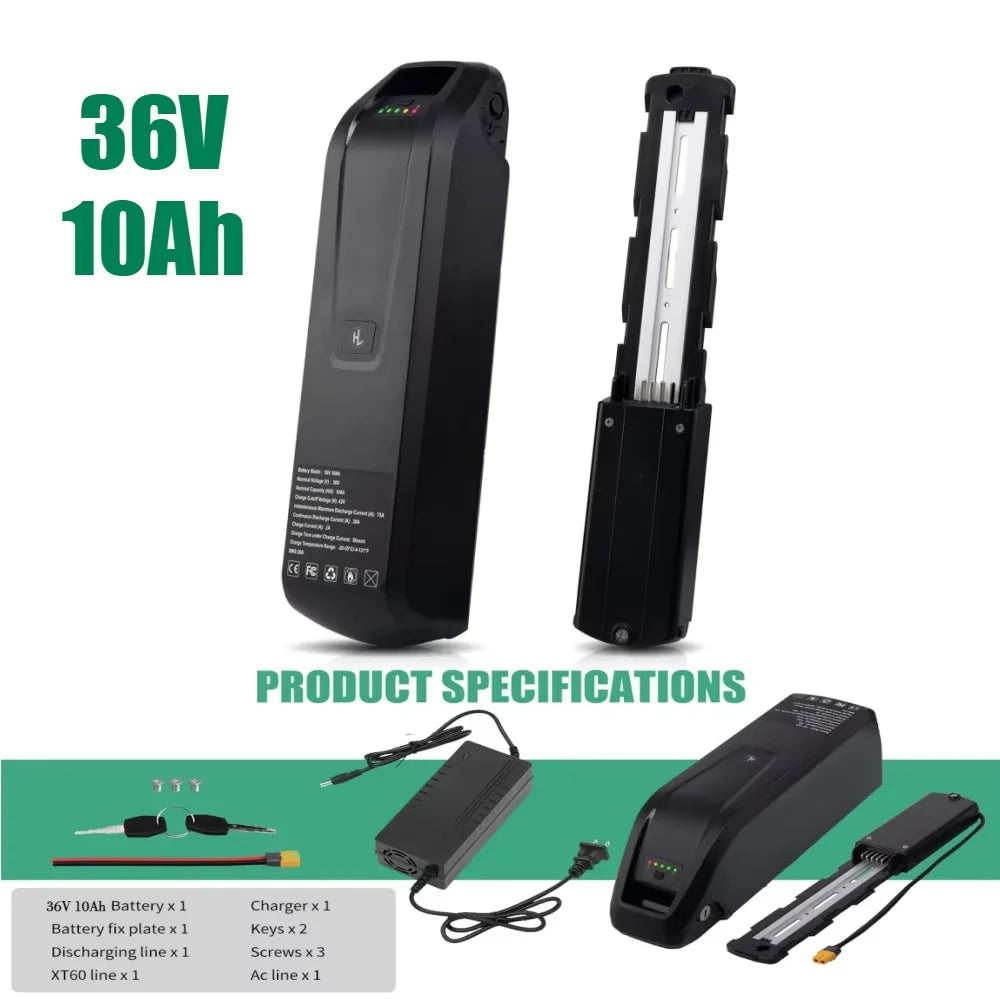 Cheterdoli 36V 48V Liion Ebike Battery 10 to 20Ah