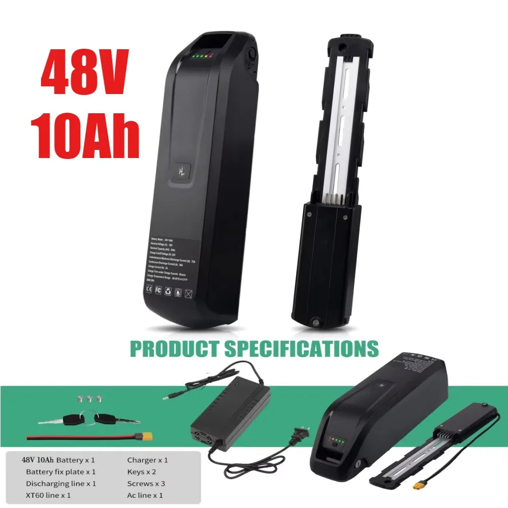 Cheterdoli 36V 48V Liion Ebike Battery 10 to 20Ah