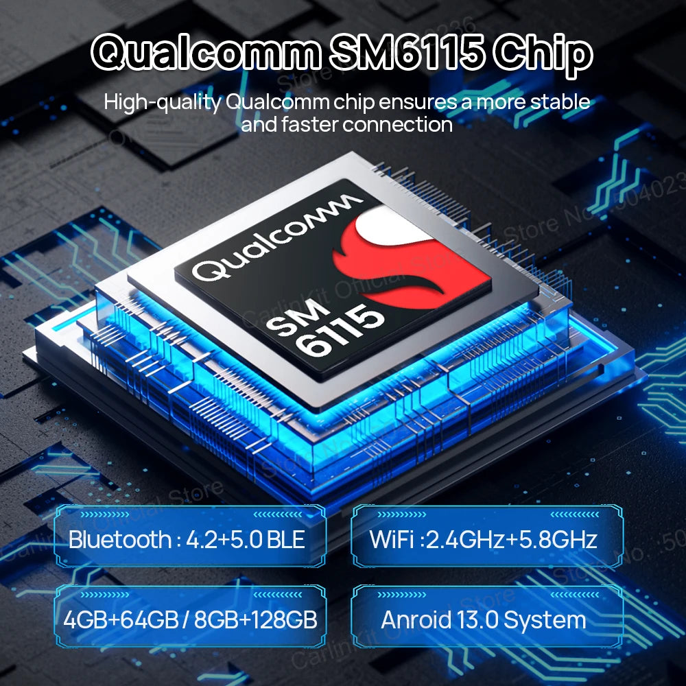 Carlinkit CarPlay Android Auto AI Box with Netflix YouTube