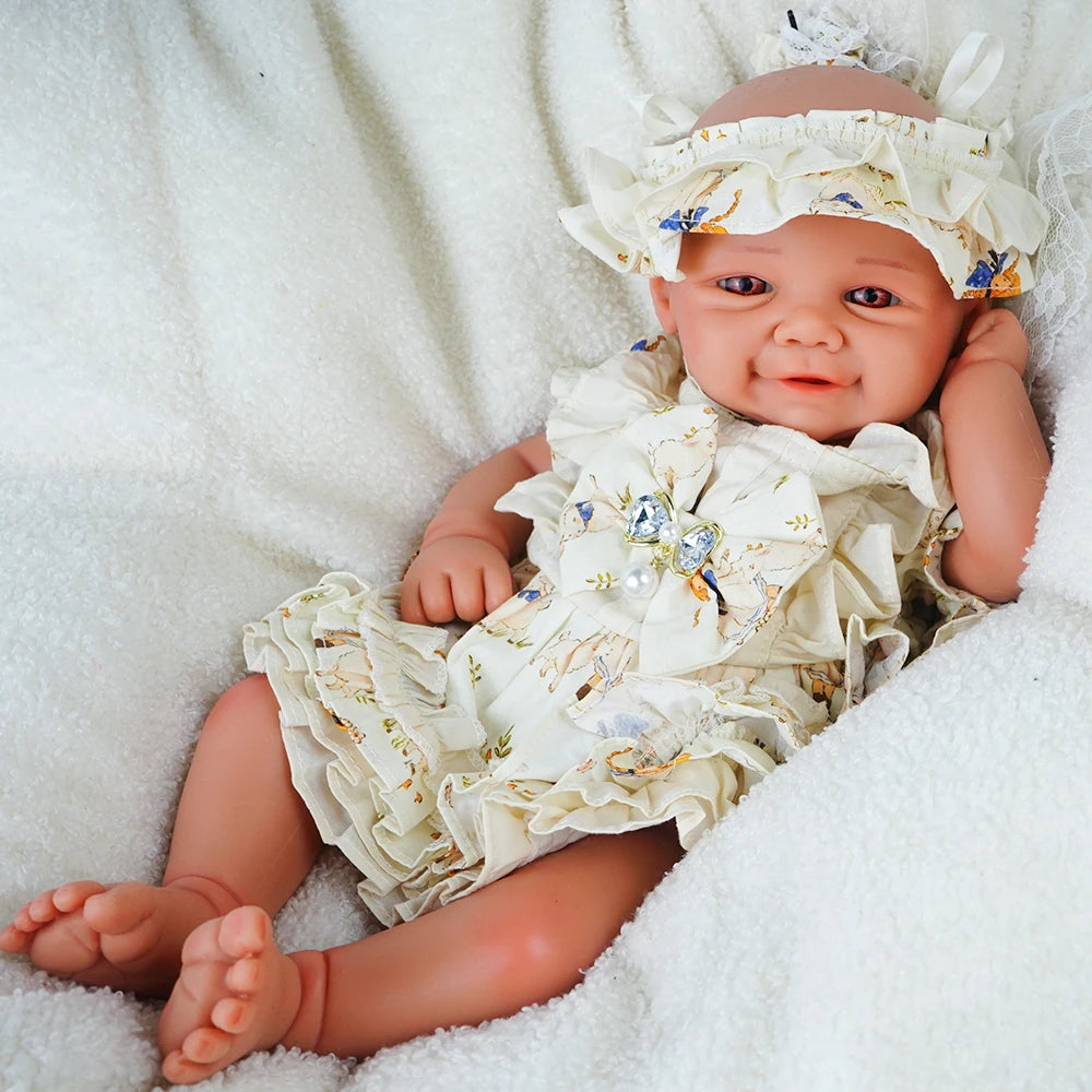 Henan Silicone Reborn Waterproof Full Body Weighted Baby Doll Girl