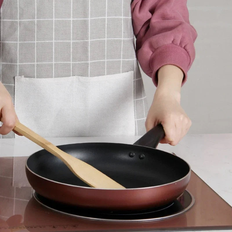 Household Non-Stick Pan Spatula Natural Bamboo Kitchen Spatula Spoon Cooking Utensils Dinner Food Wok Shovel Kitchen Accessories