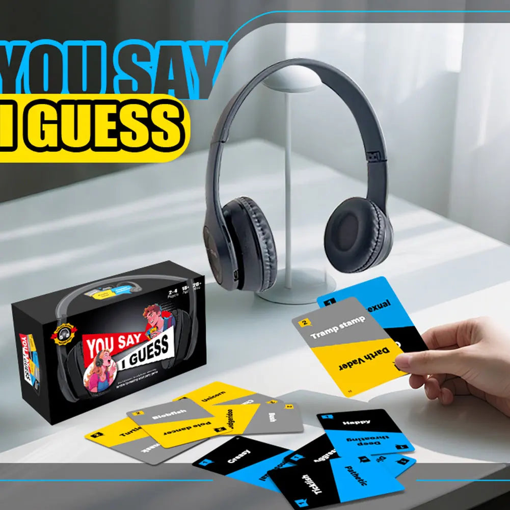 Sorry What Game Uncensored Lip Reading Party Game Based On The Headphone Challenge for Adults & Friends