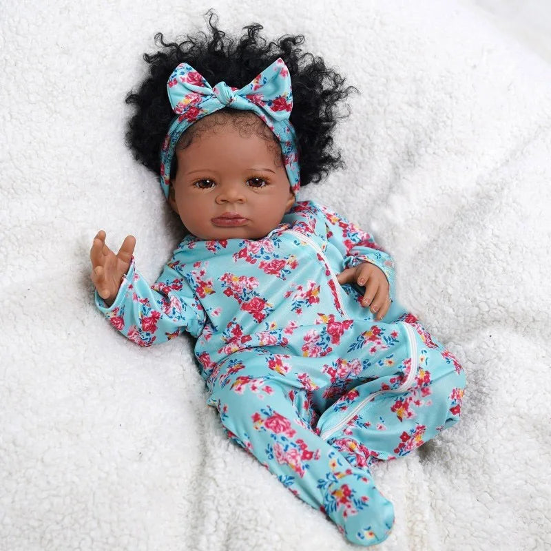 Risbecko Reborn Baby Doll with Soft Touch 3D Paint