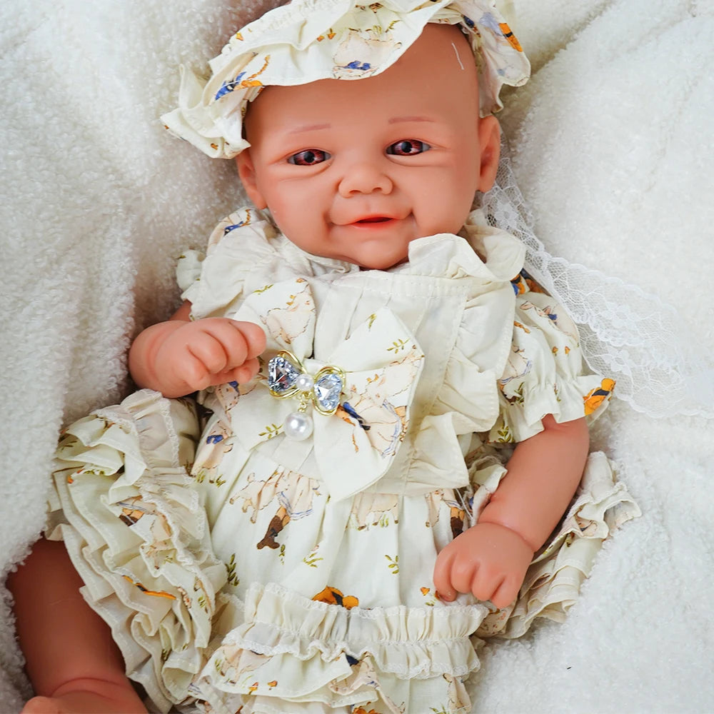 Henan Silicone Reborn Waterproof Full Body Weighted Baby Doll Girl