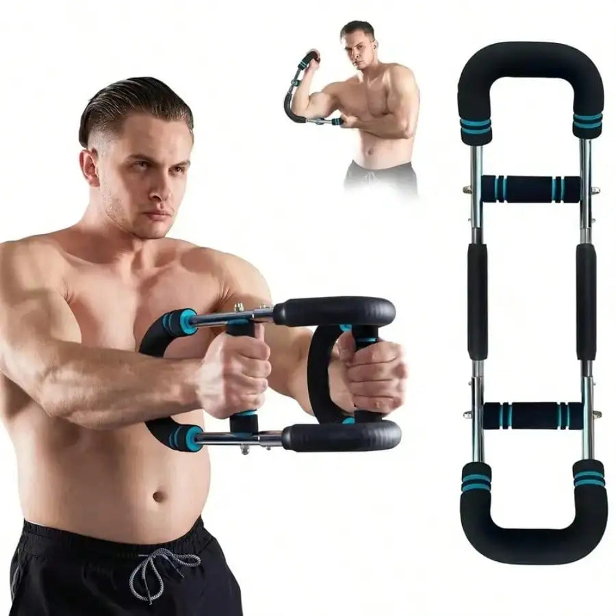 u shape Hand Gripper Strengths Twister Arm Trainer Power Twister Bar Fitness Equipment for Men and Women Home Workout