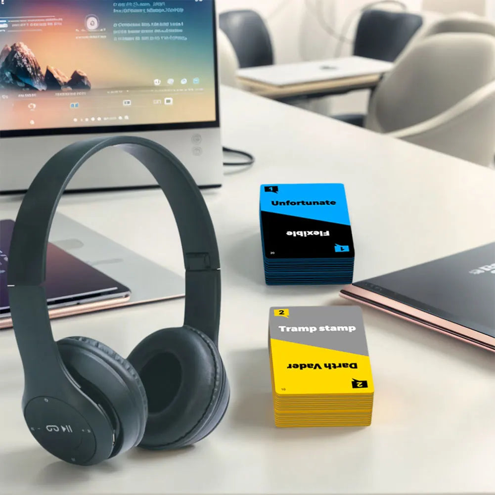 Sorry What Game Uncensored Lip Reading Party Game Based On The Headphone Challenge for Adults & Friends