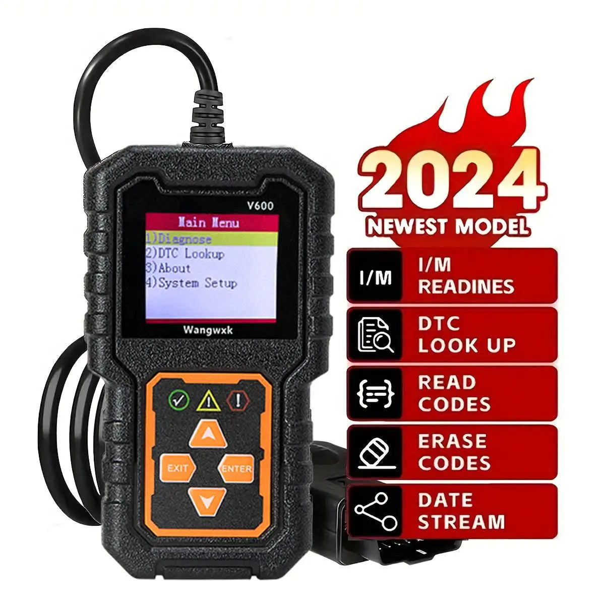 1PC Car Fault Diagnosis Instrument Obd2 Clear Fault Codes Diagnostic Scanning Tools Universal Version scanner automotivo
