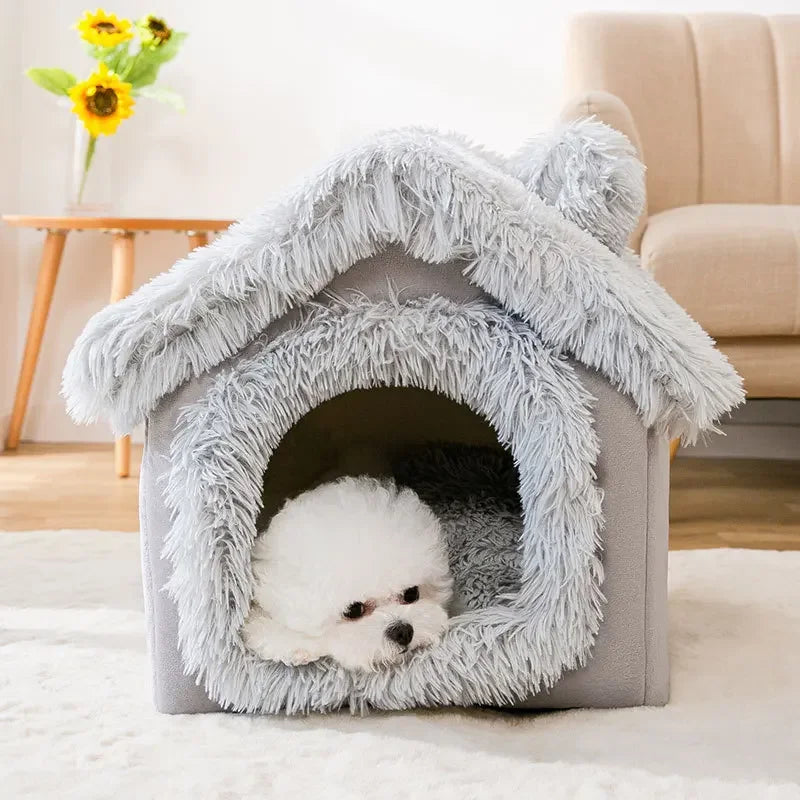 Guangdong Dog Kennel Indoor Soft Warm Bed Removable Small House