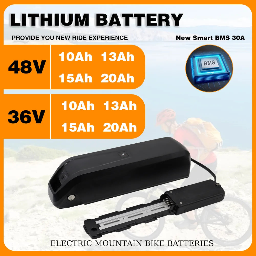 Cheterdoli 36V 48V Liion Ebike Battery 10 to 20Ah