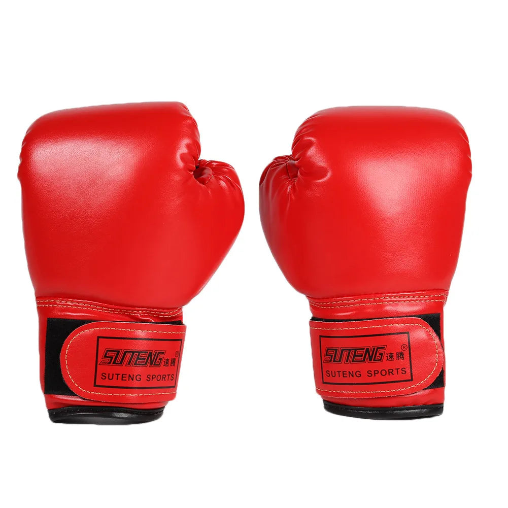 2PCS Kids Boxing Gloves Children Punch Training Sparring Kickboxing Fighting Fitness Mitts Hitting Hand Protector for Boys Girls