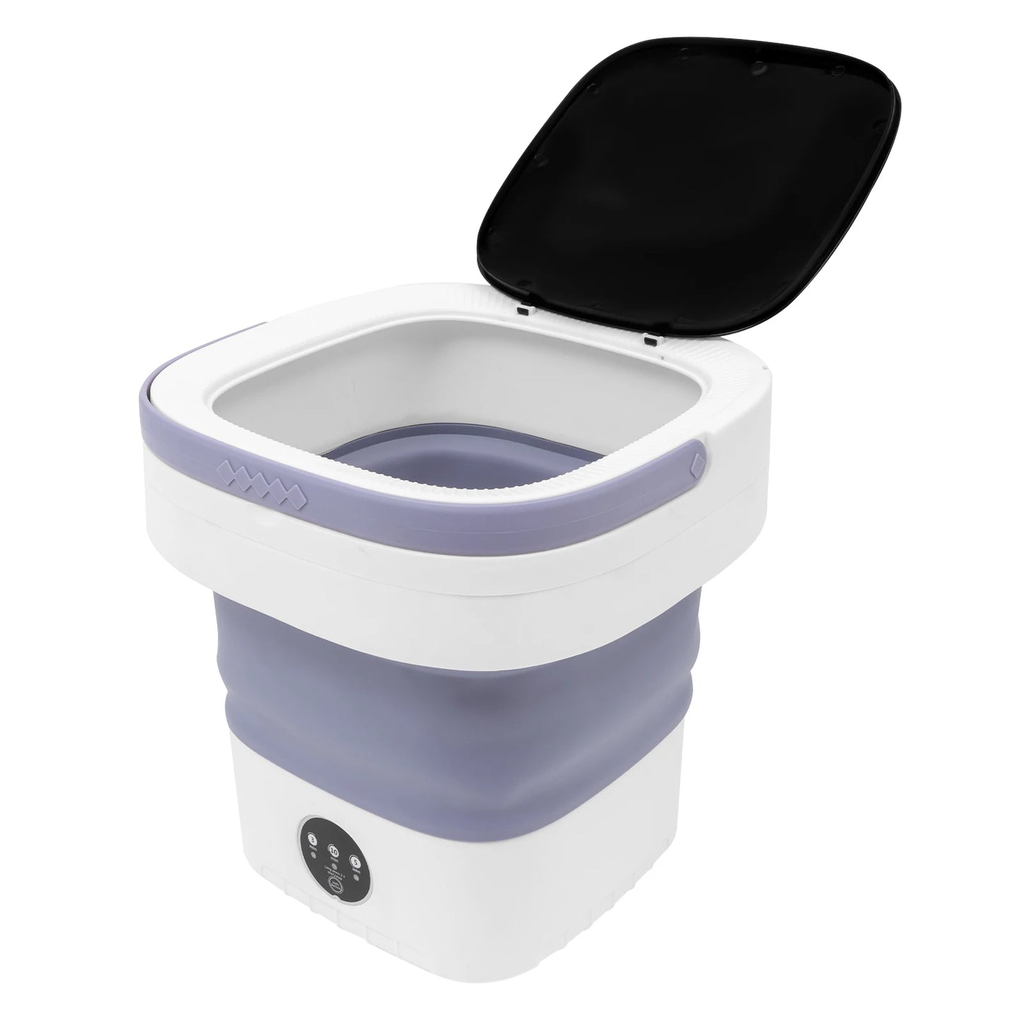 Mini Foldable Washing Machine 12L Capacity Pure Copper Motor 3 Washing Modes Easy To Move for Baby Clothes Underwear