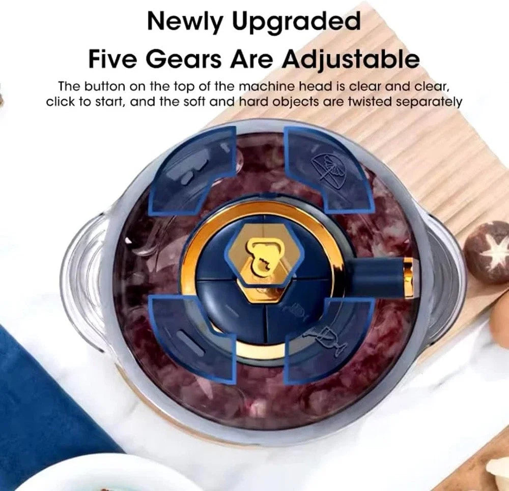 High Concerned Electric Meat Grinder Multifunctional Stainless Steel Processor