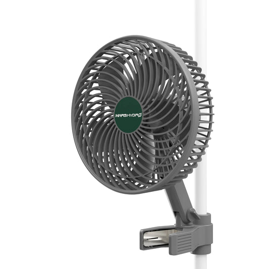Mars Hydro Clip On Fan EC Motor Auto Oscillating
