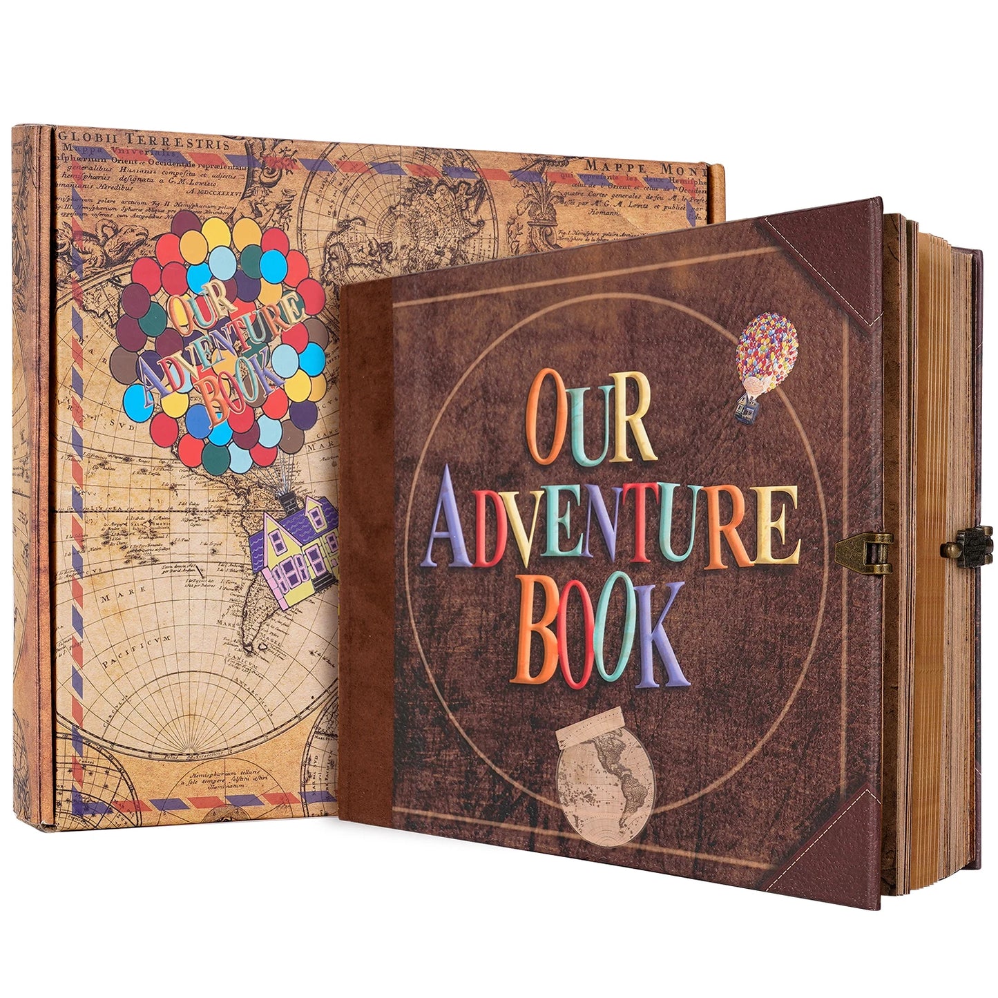 Our Adventure Book 146 Page DIY Handmade Photo Album Scrapbook Kraft