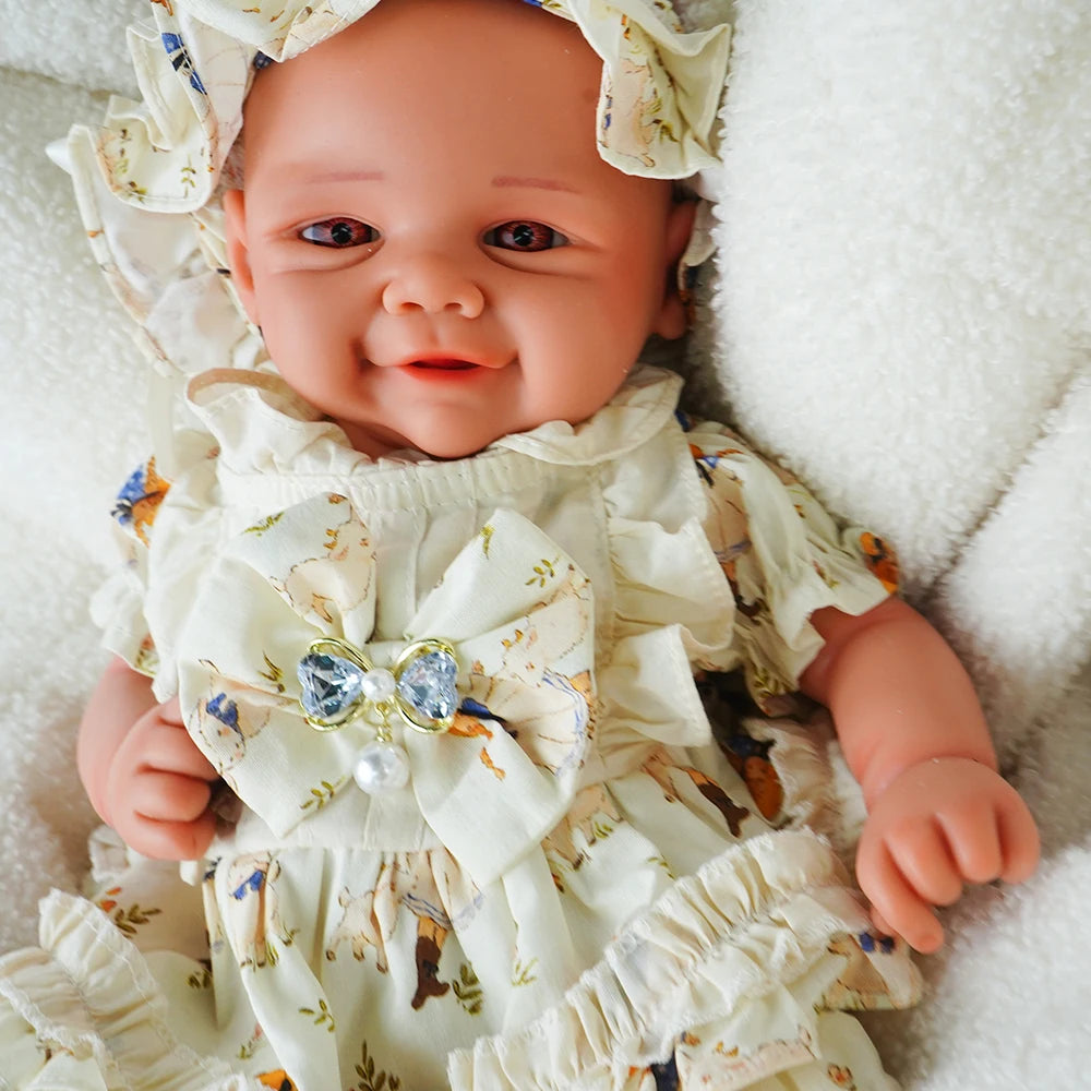 Henan Silicone Reborn Waterproof Full Body Weighted Baby Doll Girl